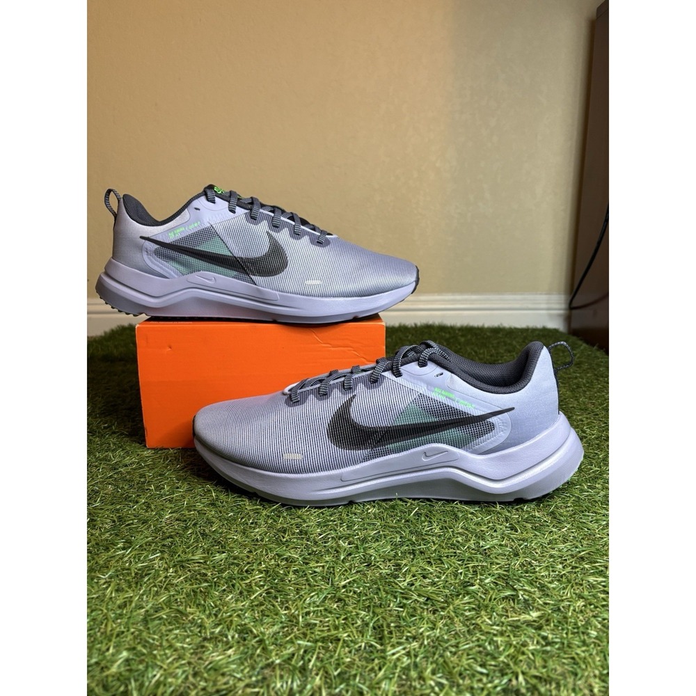 Nike Downshifter 12 Road Running Shoes Indigo Haze Gridiron Size 12 DD9293-500